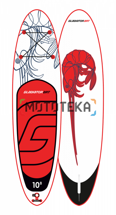 Надувная доска для sup - бординга Gladiator (Гладиатор) SHRIMP 10.8 (2021)
