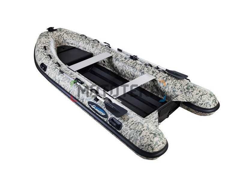 Лодка ПВХ РИБ (RIB) Gladiator (Гладиатор) 420 AL_ A CAMO Лодка ПВХ РИБ (RIB) Gladiator (Гладиатор) 420 AL_ A CAMO