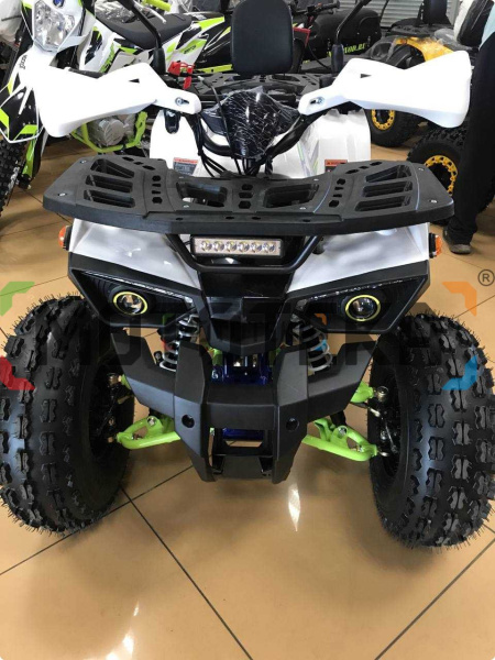 Квадроцикл детский HB - ATV 125 белый (машинокомплект) | Мототека